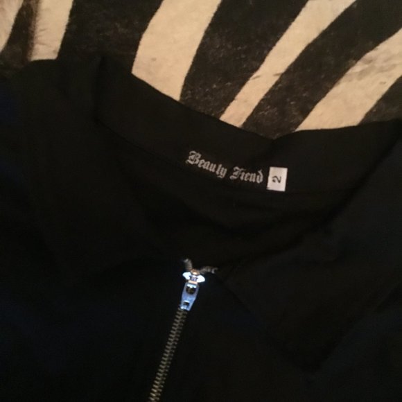 hot topic   Beauty Fiend   vintage   Y2K  jacket size 2x new - Picture 3 of 4